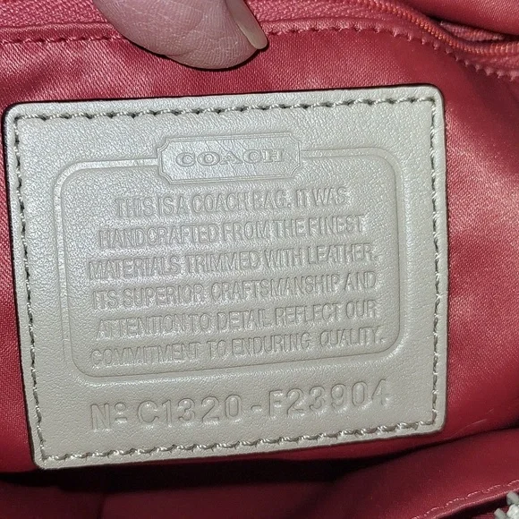 Coach Ashley Op Art Mini Tote Satchel Bag - Picture 8 of 12